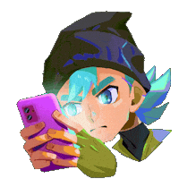 Text Phone Sticker by mo.co