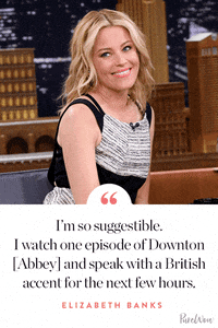 acting british GIF by PureWow