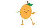 Dancing Fruit Sticker