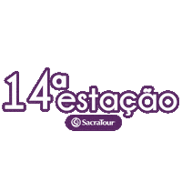 Via Sacra Jesus Sticker by Sacratour