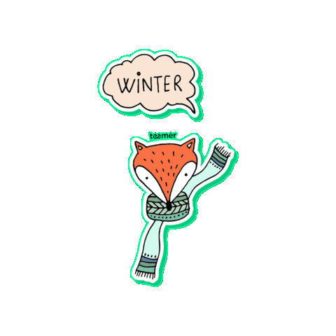 Christmas Winter Sticker by teemer
