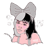 Melanie Martinez Crybaby Sticker by Mirror