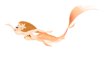Orange Lux Sticker by Mermaid_Lux