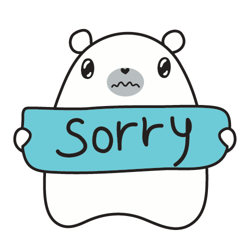 Sorry For Your Loss Sticker