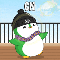 Happy Good Morning GIF by Pudgy Penguins