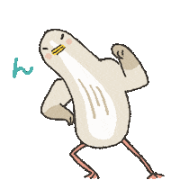 hach_i550 dance rhythm はちふら 頑張る Sticker