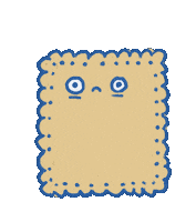 Sad Cookie Sticker by Alice Socal
