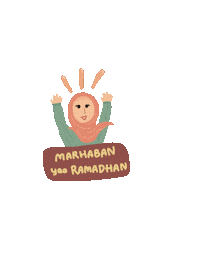Prajanapsp instagram hijab ramadhan puasa Sticker