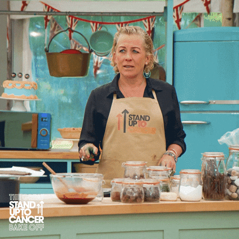 Cake Baking GIF by The Great British Bake Off