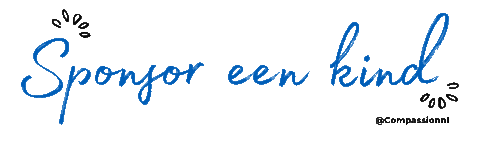 Sponsorkind Sticker by Compassion Nederland