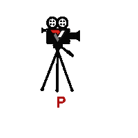 Movie Film Sticker by Vibsmedia