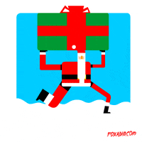 christmas fox GIF by Animation Domination High-Def