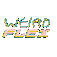 GeorgeMussel weird flex flexing georgemussel Sticker