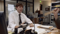 Dwight Clears His Desk
