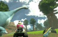 Super Mario Dinosaur GIF
