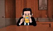 Twin Peaks Coffee GIF by Stephen Maurice Graham