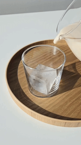 Hojicha Latte with Carrot Cake Cream Top