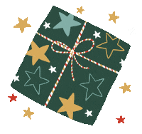 Merry Christmas Surprise Sticker