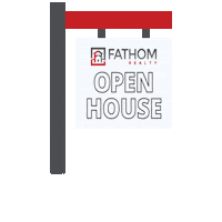 Real Estate Sticker by Fathom Realty