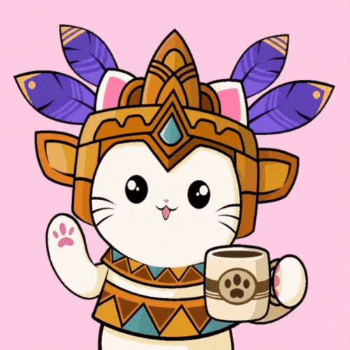 Cat Coffee GIF by Silly Kitties