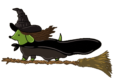 Hot Dog Sticker by Stefanie Shank