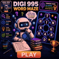 Thinking Hard Brain Training GIF by Digi 995
