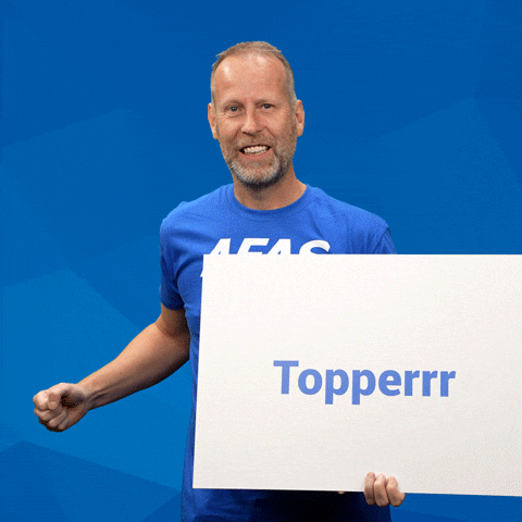 Topper Yes GIF by AFAS Software
