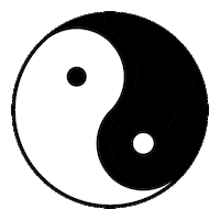 ICETEESHOP balance yingyang icetees Sticker