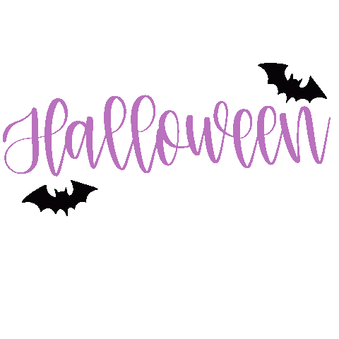 Halloween Orange Sticker