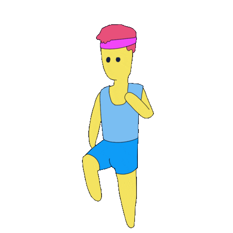 Walissongif giphyupload workout running corrida Sticker