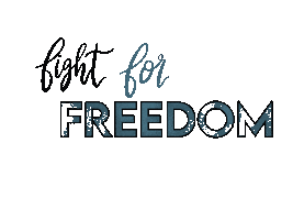 artventureboutique freedom end it freedom fighter fight for freedom Sticker