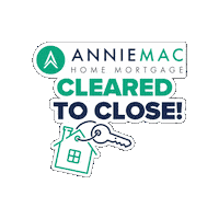 Cleartoclose Sticker by AnnieMac Home Mortgage