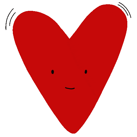 Love You Heart Sticker