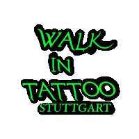 Stuttgart Sticker by Walk In Tattoo