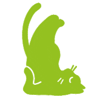 Cat Yoga Sticker by sgsm
