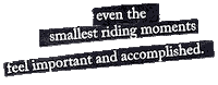 Moments Riding Sticker by Motoveli Motorcycle Zine