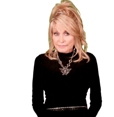 Nodding Yes Sticker by Dolly Parton