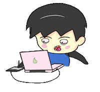 tired artist Sticker by Imam Sukri Nawawi