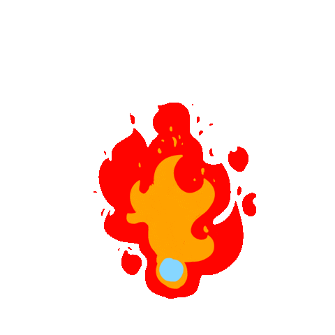 Animation Burn Sticker