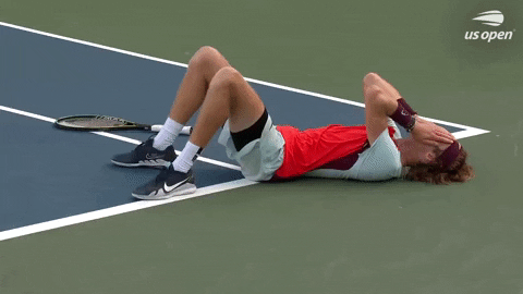 Tired Wake Up GIF by US Open