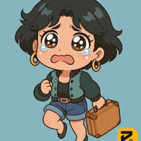 Chibi Run Away GIF by Persona