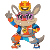 Happy Star Sticker