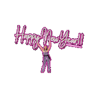 Happy New Year Sticker by Crissy Conner