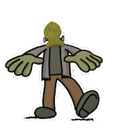halloween monster Sticker by Goldfish