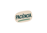 Paciencia Sticker by racomusical