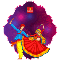 Festival Dandiya Sticker by KalyanJewellers