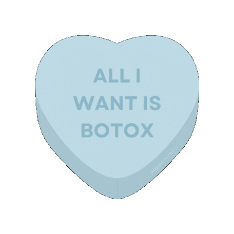 Valentine Botox Sticker by Augusta Aesthetics