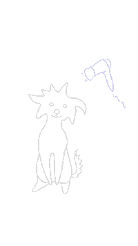 Dog Сушка Sticker