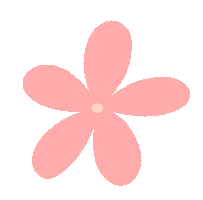 Pink Flower Sticker