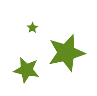 Stars Green Star Sticker by Origins